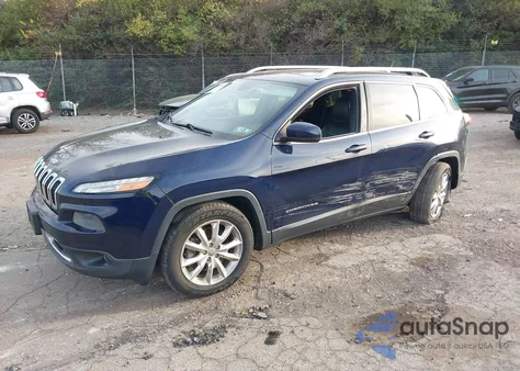 2014 Jeep Cherokee Limited из США, поврежденный, VIN 1C4PJMDB9EW266667